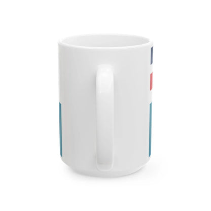 Bandera del Generalisimo Trujillo (Dominica) White Coffee Mug - Go Mug Yourself