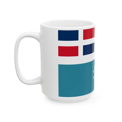 Bandera del Generalisimo Trujillo (Dominica) White Coffee Mug - Go Mug Yourself
