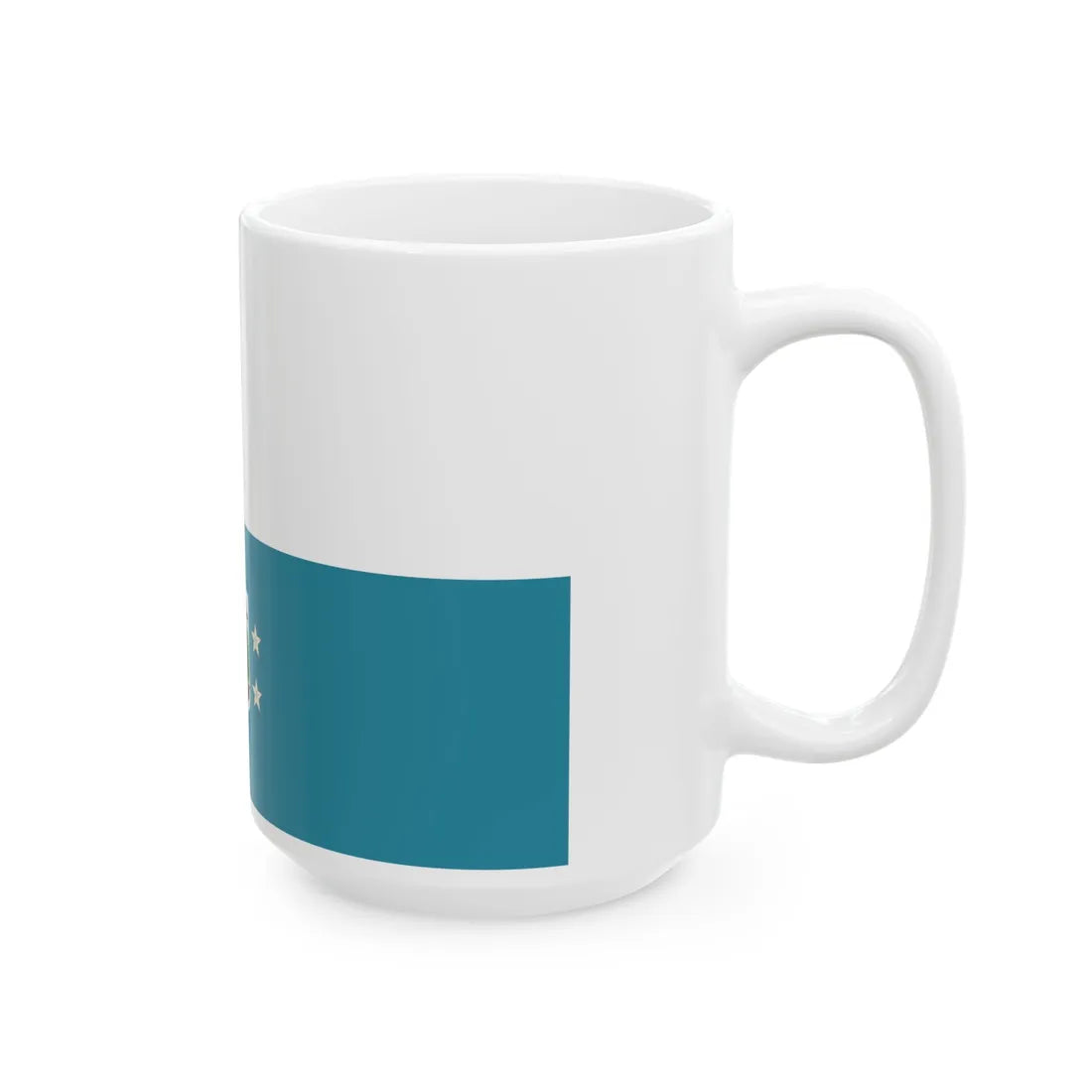 Bandera del Generalisimo Trujillo (Dominica) White Coffee Mug - Go Mug Yourself