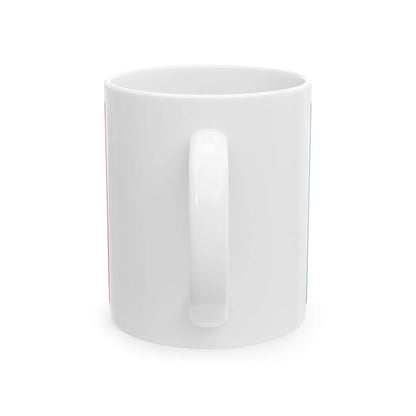 Bandera del Imperio Mexicano 1863-1864 (Mexico) White Coffee Mug - Go Mug Yourself
