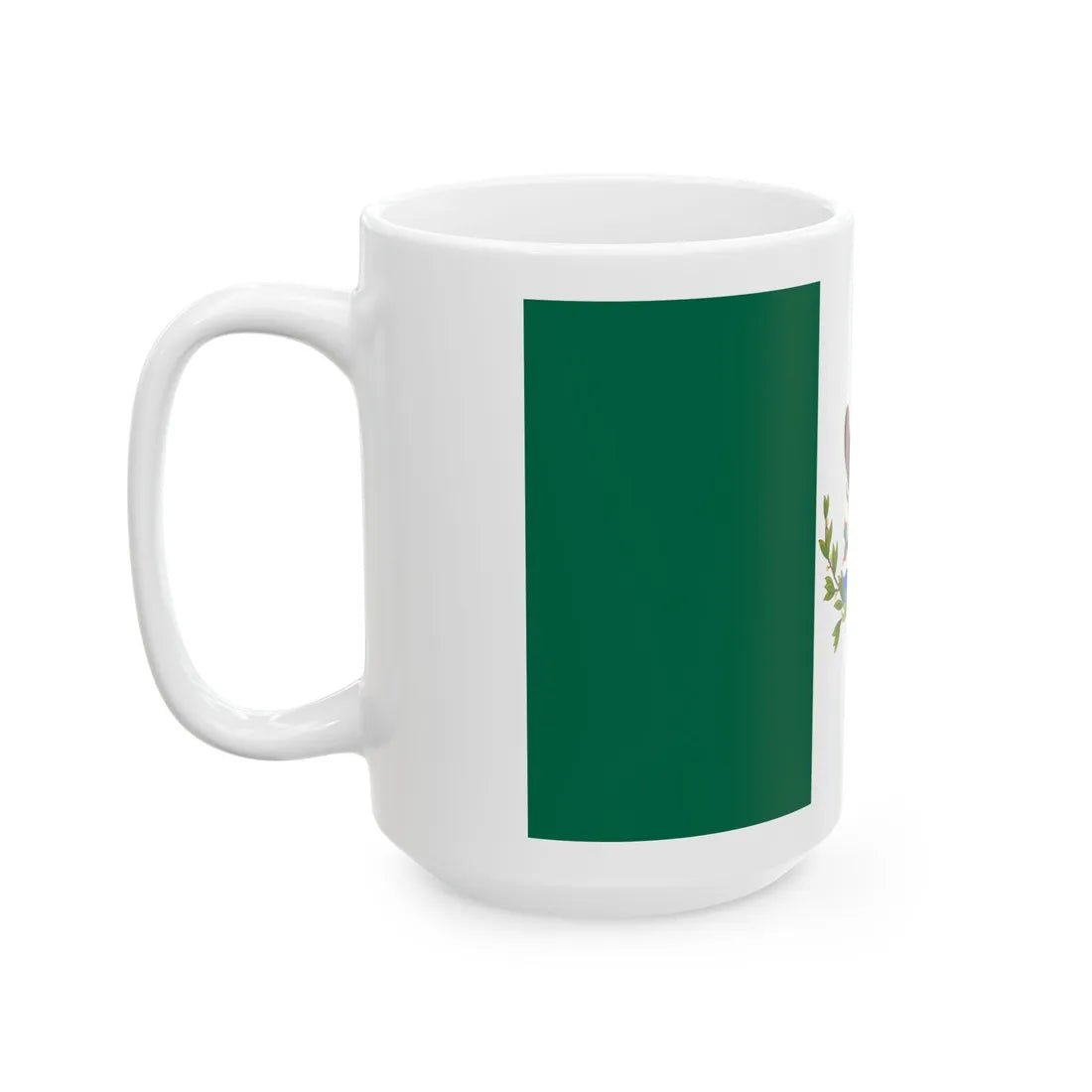 Bandera del Imperio Mexicano 1863-1864 (Mexico) White Coffee Mug - Go Mug Yourself