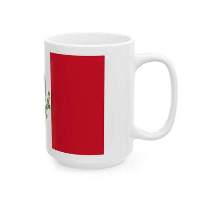 Bandera del Imperio Mexicano 1863-1864 (Mexico) White Coffee Mug - Go Mug Yourself