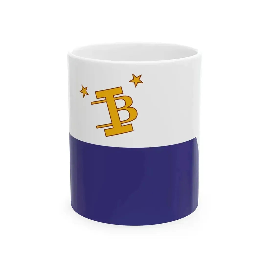 Bandera del Instituto Browniano ARA (Argentina) White Coffee Mug 11oz - Go Mug Yourself