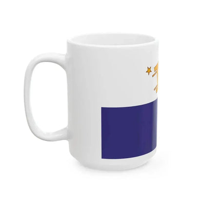 Bandera del Instituto Browniano ARA (Argentina) White Coffee Mug - Go Mug Yourself