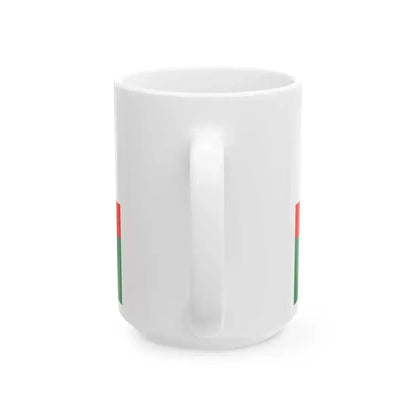 Bandera del Municipio de Casilda Santa Fe (Argentina) White Coffee Mug - Go Mug Yourself