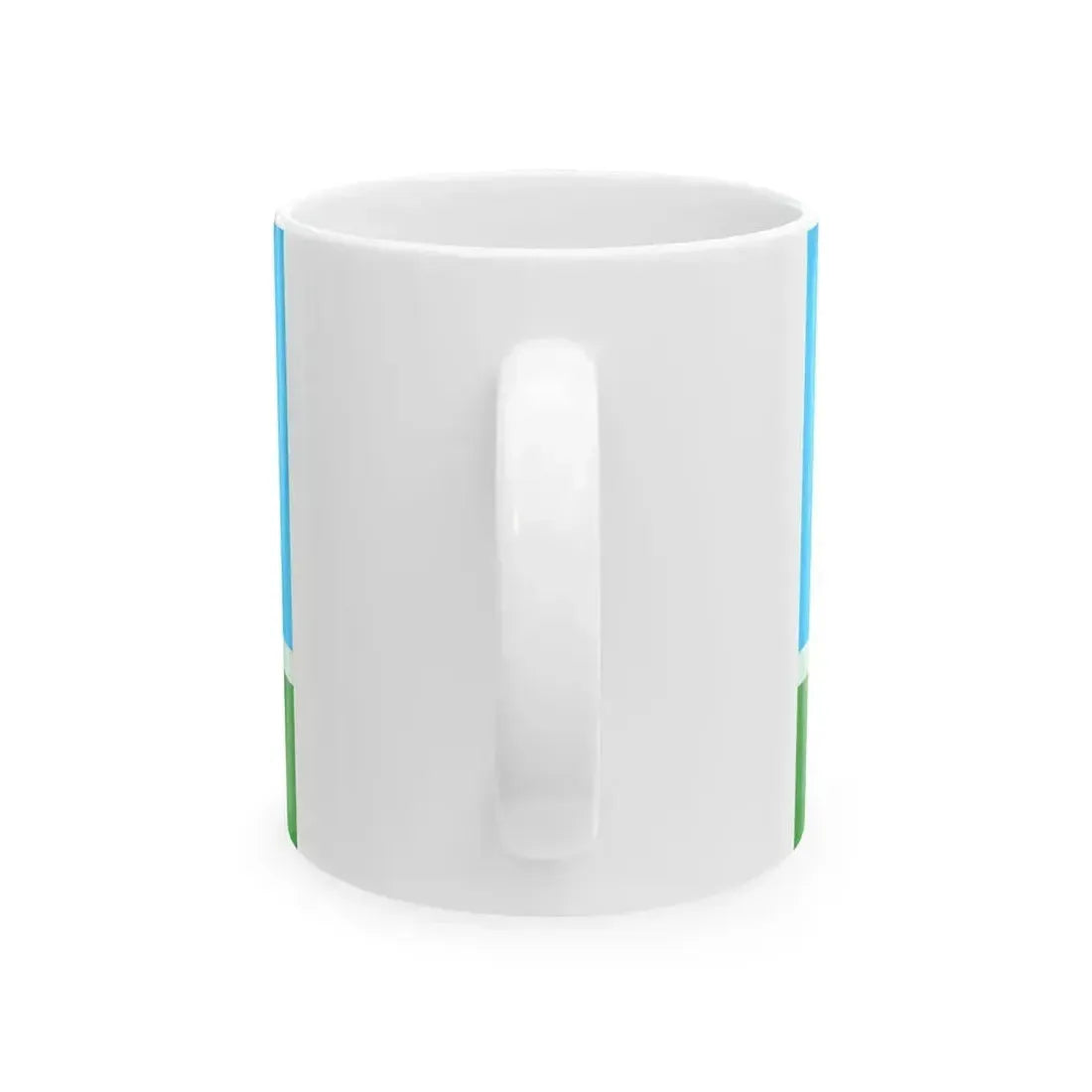 Bandera del Municipio de Malabrigo Santa Fe (Argentina) White Coffee Mug - Go Mug Yourself