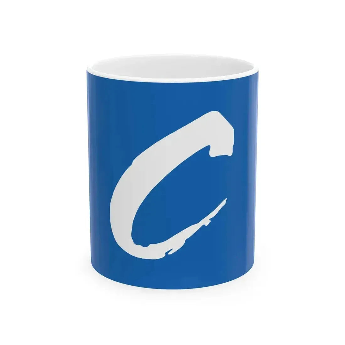Bandera del Partido Conservador Colombiano (Colombia) White Coffee Mug 11oz - Go Mug Yourself
