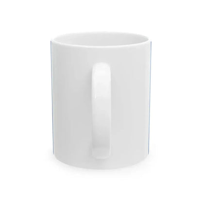 Bandera del Partido Conservador Colombiano (Colombia) White Coffee Mug - Go Mug Yourself