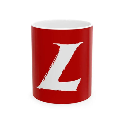 Bandera del Partido Liberal Colombiano (Colombia) White Coffee Mug 11oz - Go Mug Yourself