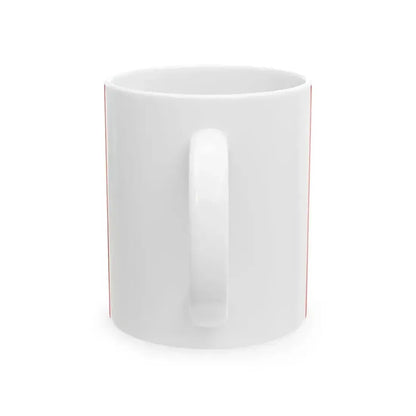 Bandera del Peru 1822-1835 (Peru) White Coffee Mug - Go Mug Yourself