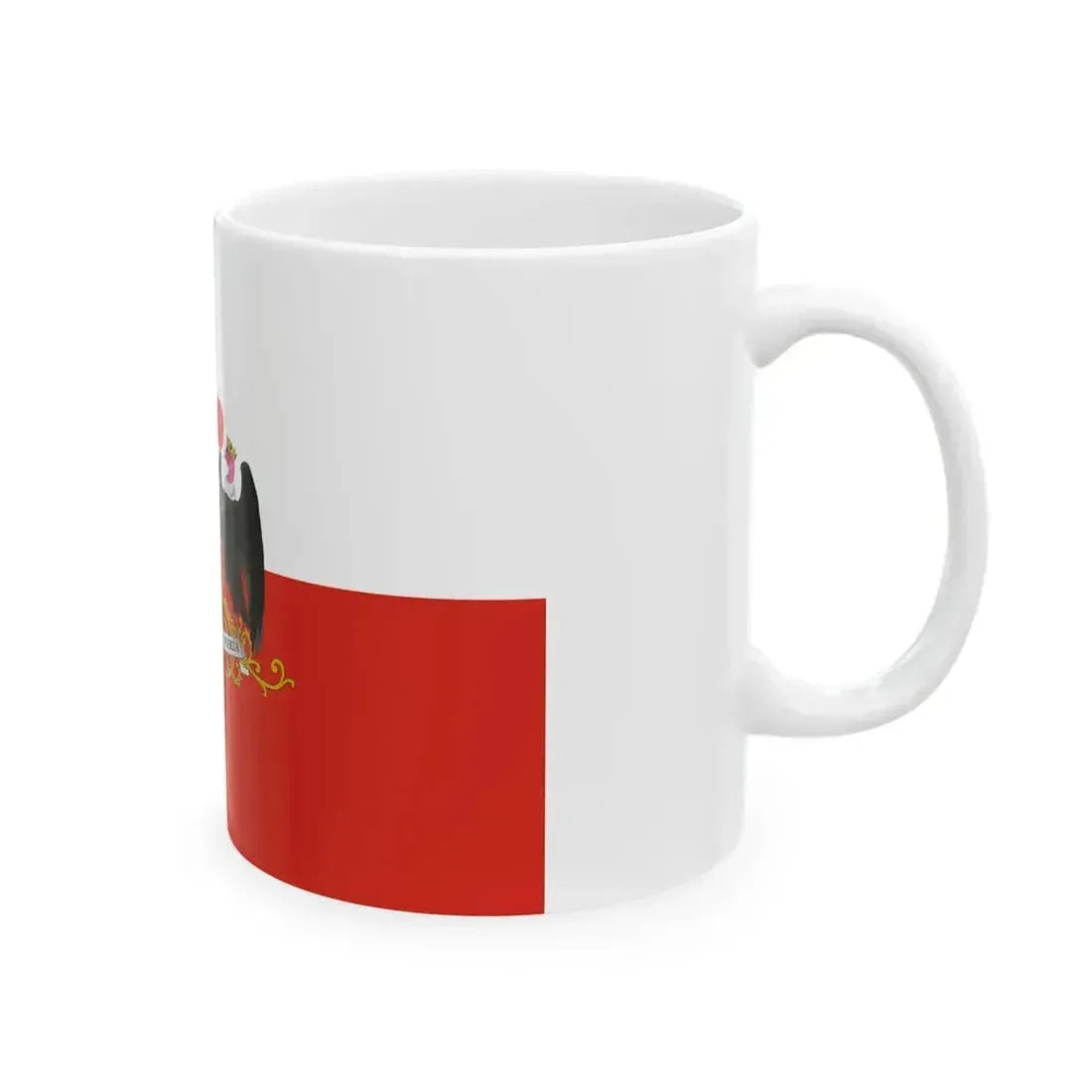 Bandera del presidente de Chile (Chile) White Coffee Mug - Go Mug Yourself