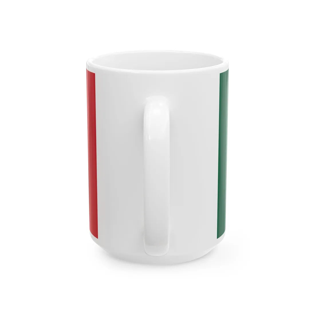 Bandera del Primer Imperio Mexicano (Belize) White Coffee Mug - Go Mug Yourself