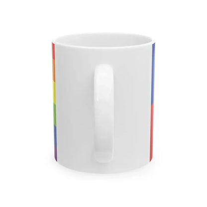 Bandera del Progreso de Chile (Chile) White Coffee Mug - Go Mug Yourself