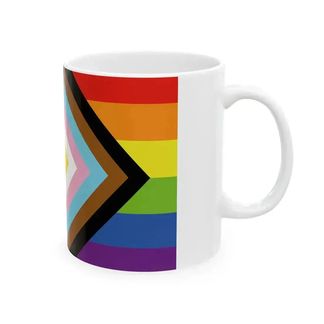 Bandera del Progreso de Chile (Chile) White Coffee Mug - Go Mug Yourself