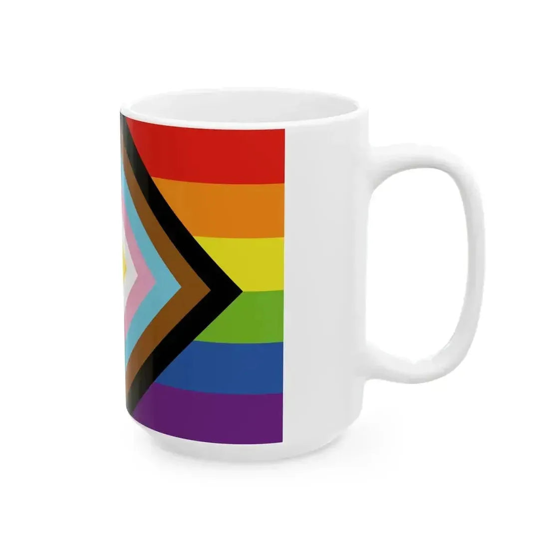 Bandera del Progreso de Chile (Chile) White Coffee Mug - Go Mug Yourself