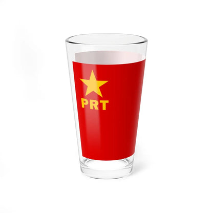 Bandera del PRT (Argentina) Pint Glass 16oz - Go Mug Yourself