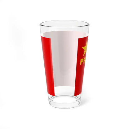 Bandera del PRT (Argentina) Pint Glass 16oz - Go Mug Yourself