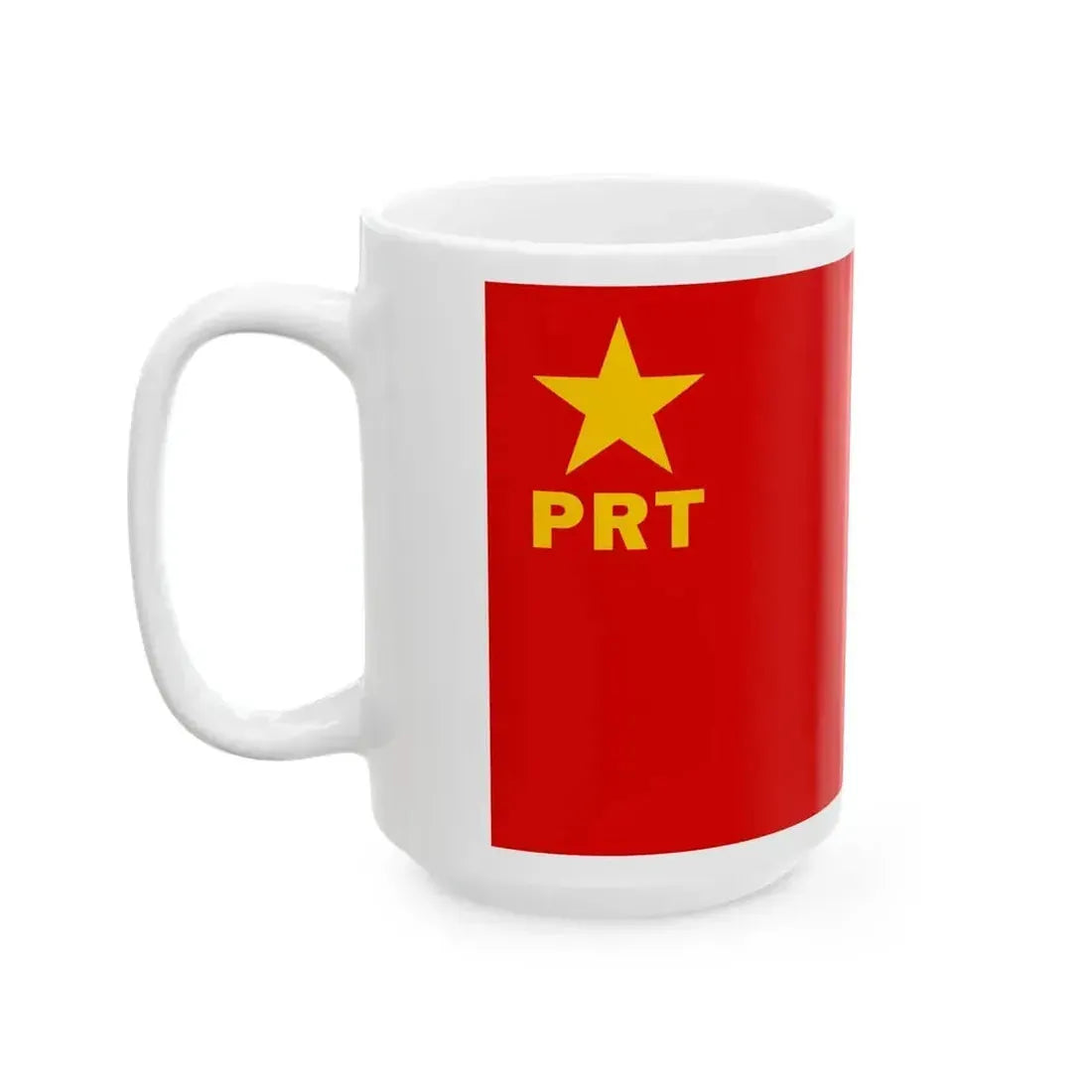 Bandera del PRT (Argentina) White Coffee Mug - Go Mug Yourself