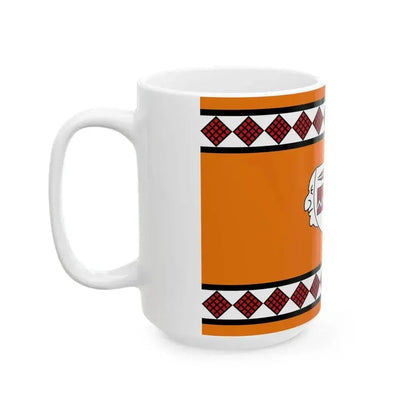 Bandera del pueblo Lule (Argentina) White Coffee Mug - Go Mug Yourself