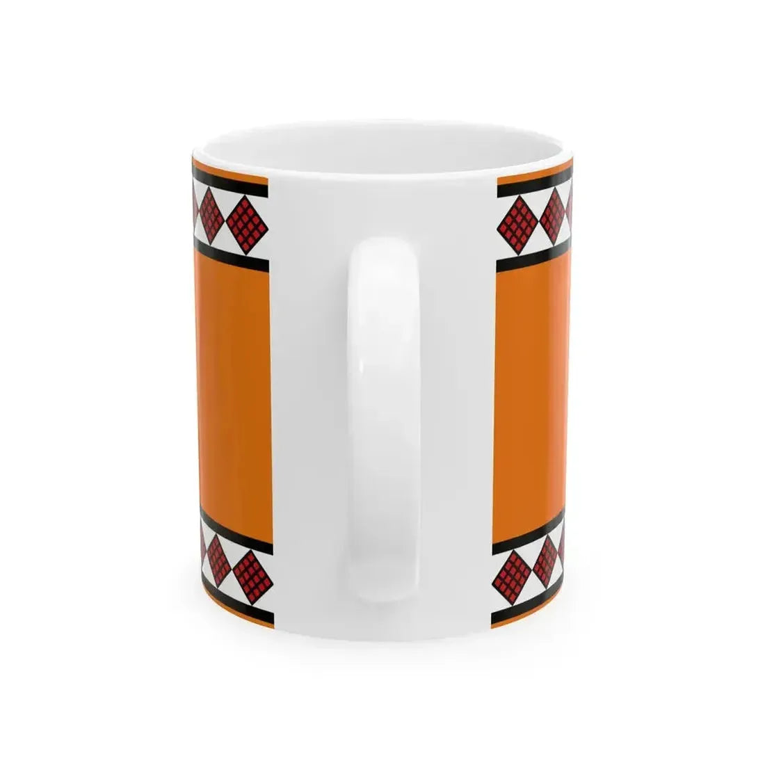 Bandera del pueblo Lule variante (Argentina) White Coffee Mug - Go Mug Yourself