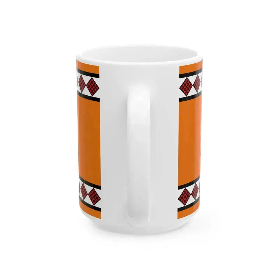 Bandera del pueblo Lule variante (Argentina) White Coffee Mug - Go Mug Yourself