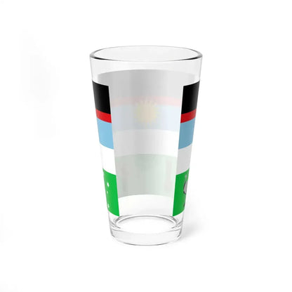 Bandera del pueblo Mocoví (Argentina) Pint Glass 16oz - Go Mug Yourself