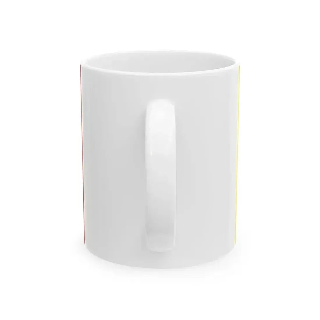Bandera del pueblo Qom tricolor (Argentina) White Coffee Mug - Go Mug Yourself