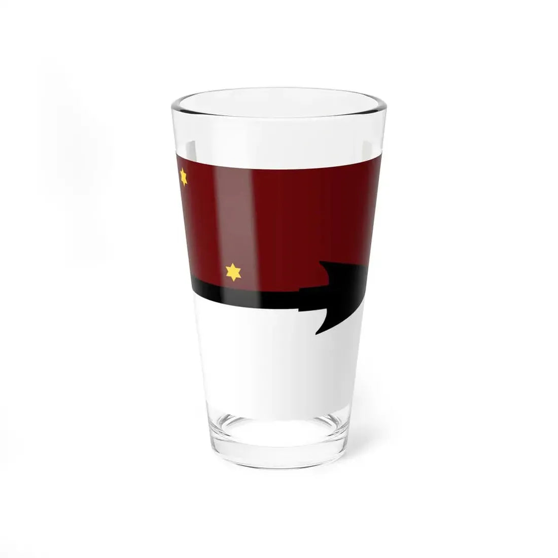 Bandera del pueblo Selknam (Argentina) Pint Glass 16oz 16oz - Go Mug Yourself