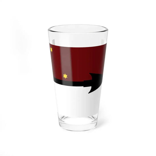 Bandera del pueblo Selknam (Argentina) Pint Glass 16oz 16oz - Go Mug Yourself