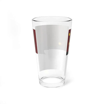 Bandera del pueblo Selknam (Argentina) Pint Glass 16oz - Go Mug Yourself