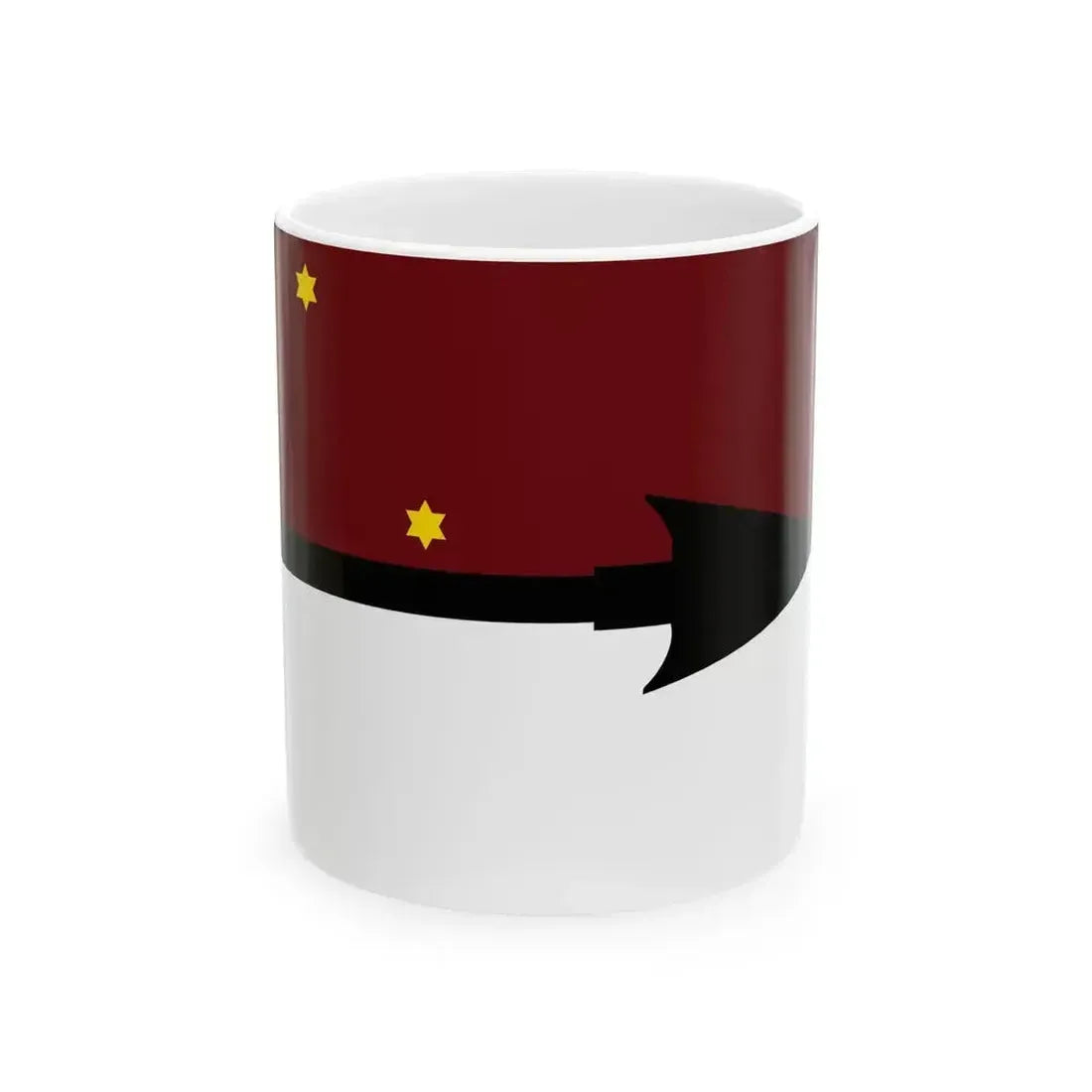 Bandera del pueblo Selknam (Argentina) White Coffee Mug 11oz - Go Mug Yourself