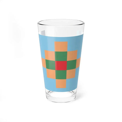 Bandera del pueblo Tonokoté (Argentina) Pint Glass 16oz 16oz - Go Mug Yourself