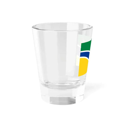 Bandera del Puyo (Ecuador) Shot Glass 1.5oz - Go Mug Yourself