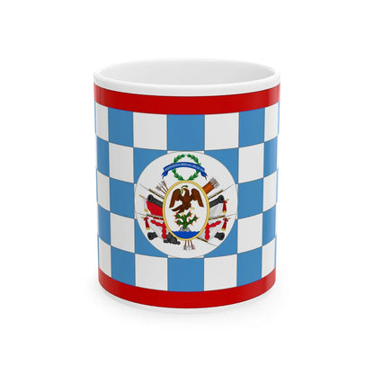 Bandera del Supremo Gobierno Mexicano (Mexico) White Coffee Mug 11oz - Go Mug Yourself