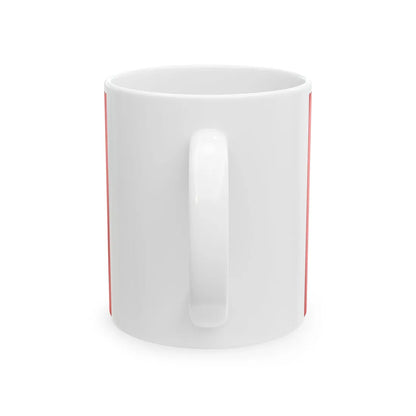 Bandera del Supremo Gobierno Mexicano (Mexico) White Coffee Mug - Go Mug Yourself