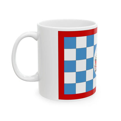 Bandera del Supremo Gobierno Mexicano (Mexico) White Coffee Mug - Go Mug Yourself