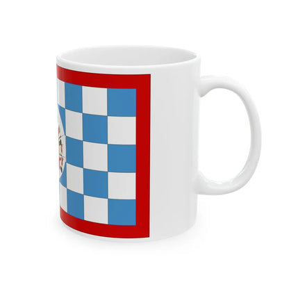 Bandera del Supremo Gobierno Mexicano (Mexico) White Coffee Mug - Go Mug Yourself