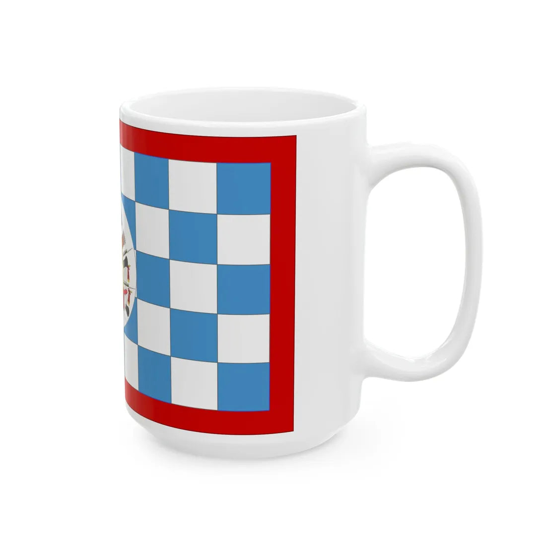 Bandera del Supremo Gobierno Mexicano (Mexico) White Coffee Mug - Go Mug Yourself