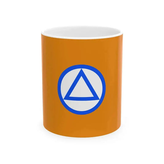 Bandera del VNV (Belgium) White Coffee Mug 11oz - Go Mug Yourself