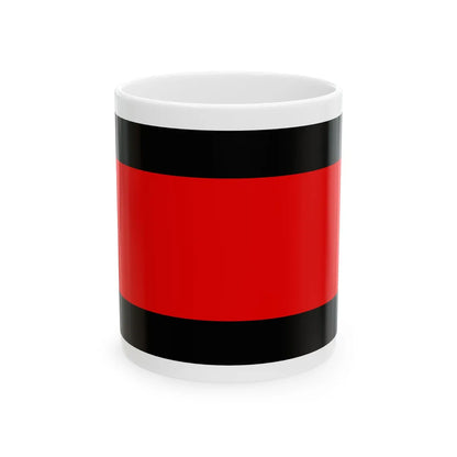 Bandera dels Sudets (Czech Republic) White Coffee Mug 11oz - Go Mug Yourself