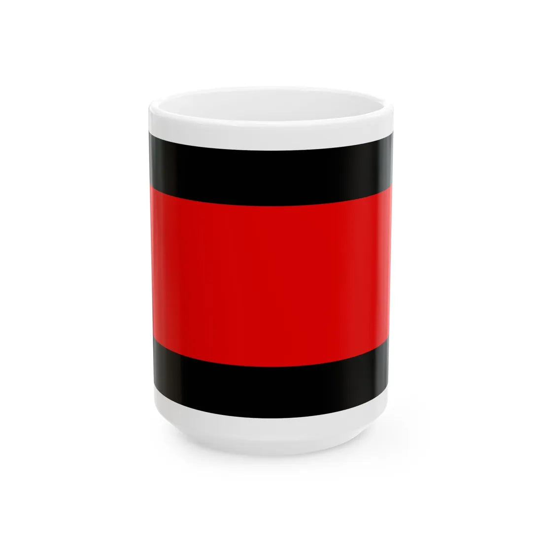 Bandera dels Sudets (Czech Republic) White Coffee Mug 15oz - Go Mug Yourself