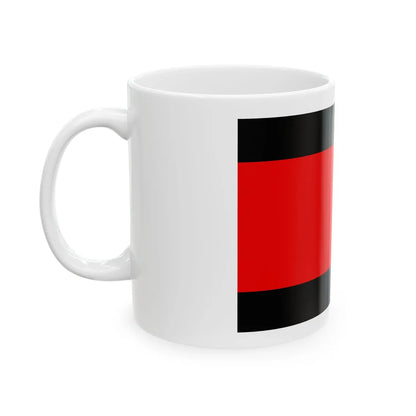 Bandera dels Sudets (Czech Republic) White Coffee Mug - Go Mug Yourself