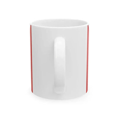 Bandera deportiva del Valle del Cauca (Colombia) White Coffee Mug - Go Mug Yourself
