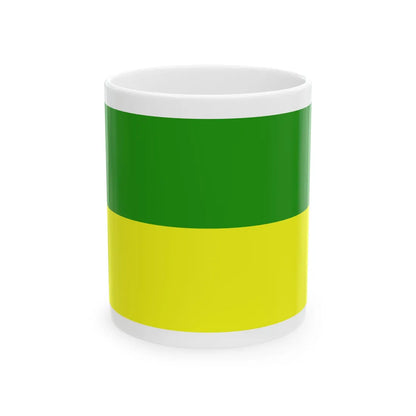 Bandera dHaryana (India) White Coffee Mug 11oz - Go Mug Yourself
