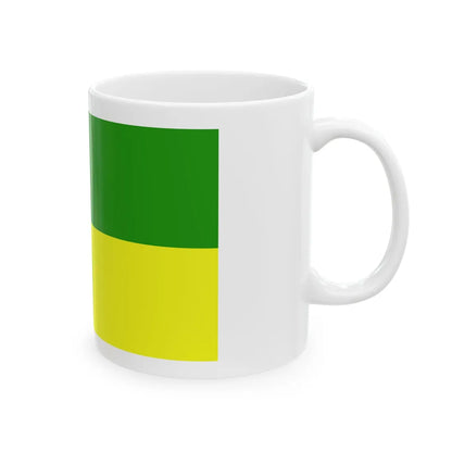 Bandera dHaryana (India) White Coffee Mug - Go Mug Yourself