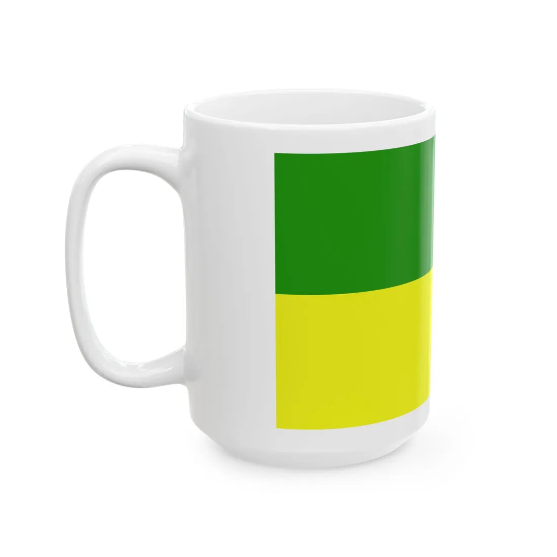 Bandera dHaryana (India) White Coffee Mug - Go Mug Yourself