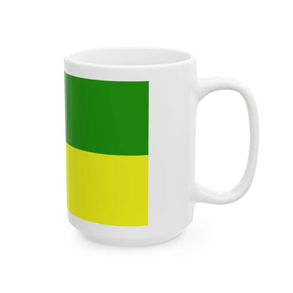 Bandera dHaryana (India) White Coffee Mug - Go Mug Yourself