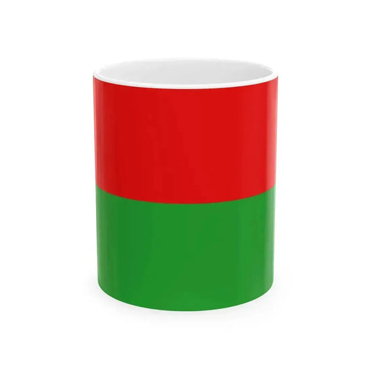 Bandera dHimachal Pradesh (India) White Coffee Mug 11oz - Go Mug Yourself