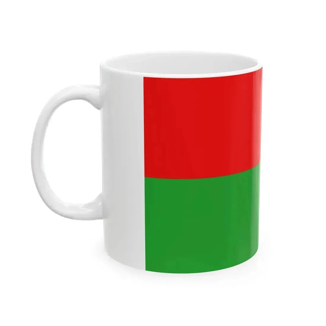 Bandera dHimachal Pradesh (India) White Coffee Mug - Go Mug Yourself