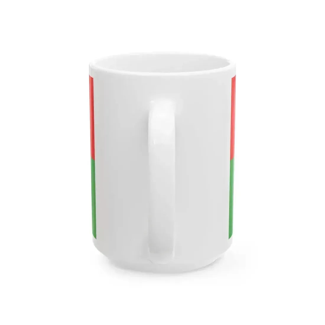 Bandera dHimachal Pradesh (India) White Coffee Mug - Go Mug Yourself